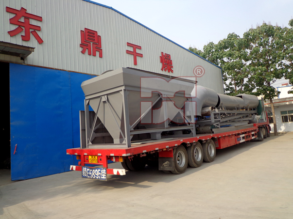 5月8日煤泥烘干機發貨現場