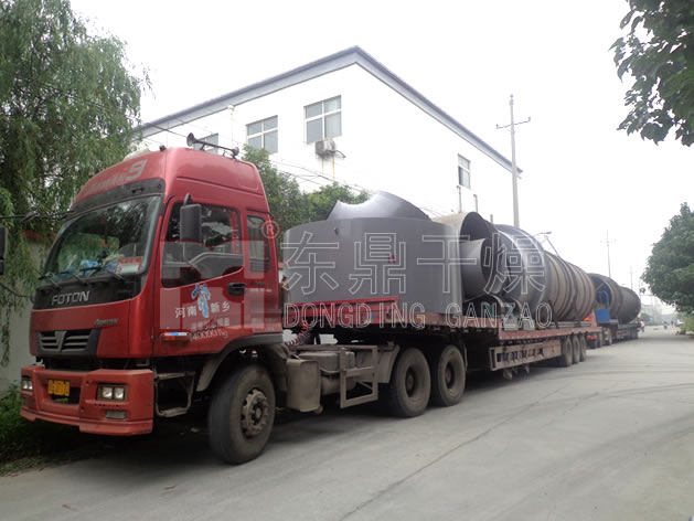 山西煤泥烘干機發貨